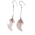 Fashion Latest Big Beautiful Swan Crytal Drop Earrings